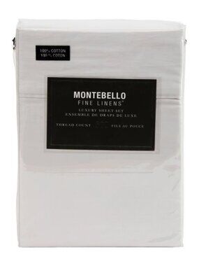 MONTEBELLO 600tc Cotton Sheet Set